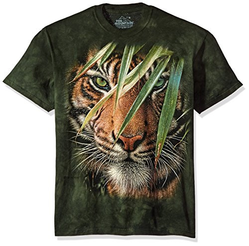 The Mountain Emerald Forest Adult T-Shirt Green Small The Mountain Emerald Forest Adult T-Shirt Green Small