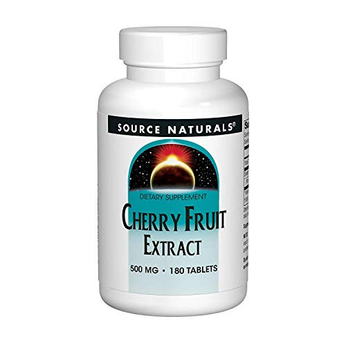 Cherry Fruit Extract 500mg Source Naturals Inc_ 180 Tabs