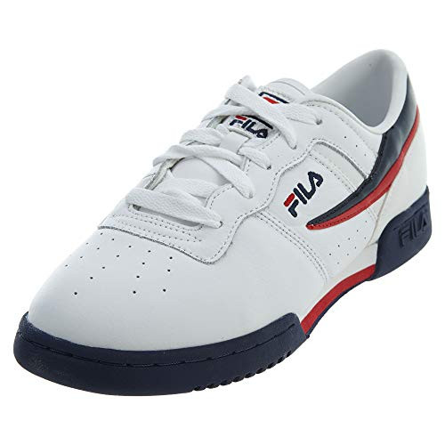 Fila boys Fila Original Fitness Big Kids Sneaker WhiteNavyRed 7 Big Kid US