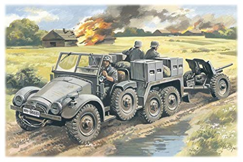 ICM Models Krupp L2H143 Kfz_69 with PaK 36 Building Kit