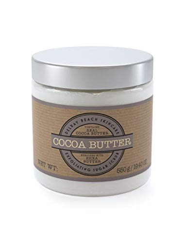 Delray Beach Skincare - Exfoliating Luxury Sugar Scrub - SLES   Paraben Free Cocoa Butter - 550 g  19_40 oz