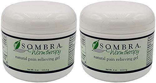 Sombra Warm Therapy Natural Pain Relieving Gel 4 Oz Pack of 2