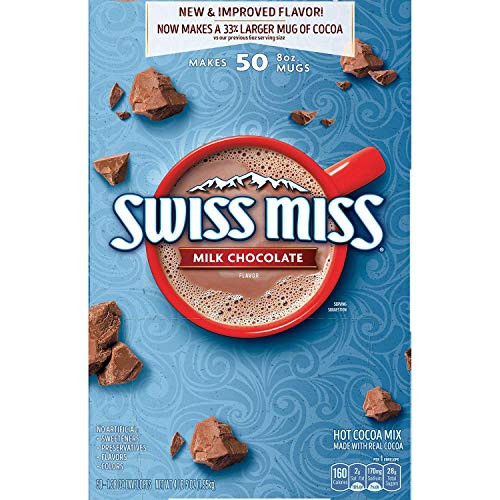 Swiss Miss Milk Chocolate Hot Cocoa Mix Packets 50 ct 2 pk