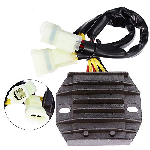 Voltage Regulator Rectifier For Suzuki LTF LTA 500 F Quadrunner 4x4 Polaris Outlaw 450 500 525 Predator 500 Predator 500 Replace32800-44D20 32800-44D21 32800-44D30 32800-44D31 4010654 4012536