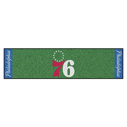 FANMATS NBA Philadelphia 76ers Nylon Face Putting Green Mat