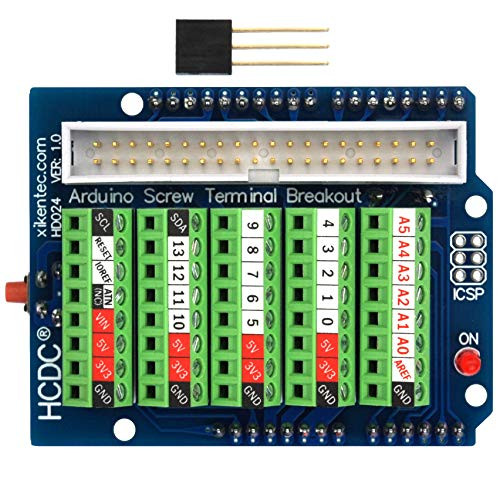 Screw Terminal Block Breakout Shield Module for Arduino UNO R3