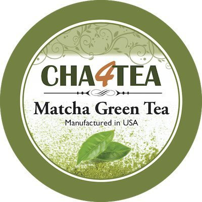 Cha4TEA Matcha Green Tea K Cups for Keurig K-Cup, 18-Count