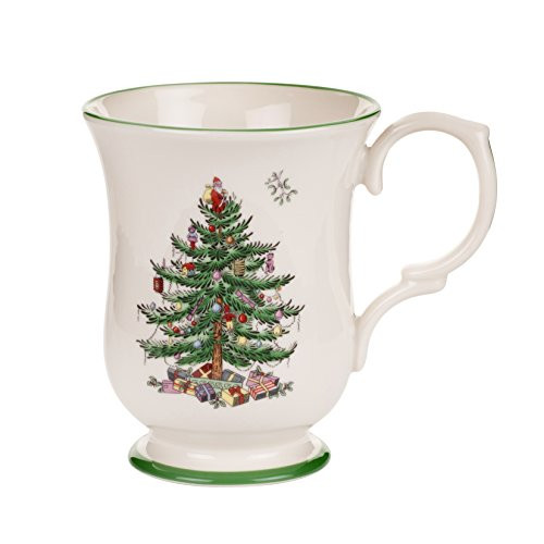 Spode Christmas Tree Footed Mug Spode Christmas Tree Footed Mug
