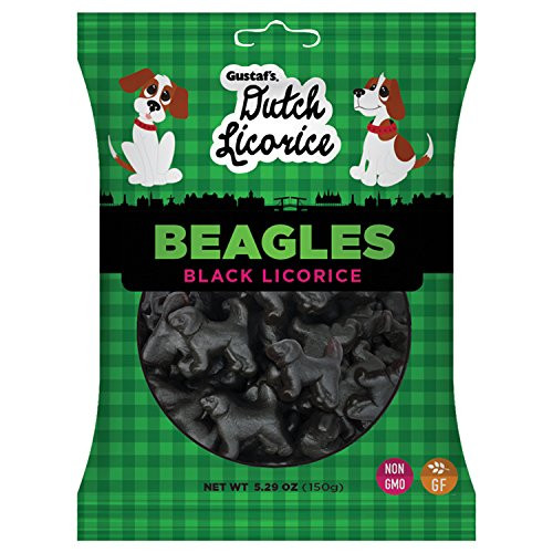 Gustafs Licorice Beagles 5_29 Ounce Pack of 12