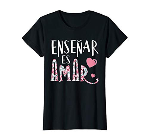 Womens Spanish Teacher Appreciation Gift Playera Maestra Gift