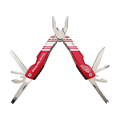 The Sports Vault NHL Detroit Red Wings Utility Multi-Tool The Sports Vault NHL Detroit Red Wings Utility Multi-Tool