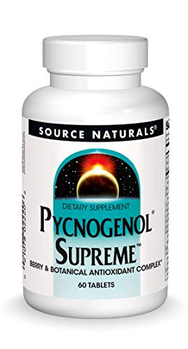 Source Naturals Pycnogenol Supreme Berry   Botanical Antioxidant Complex