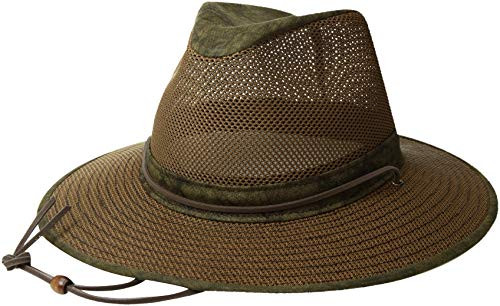 Henschel Hats Aussie Breezer 5310 Cotton Mesh Distress Gold Hat X-Large