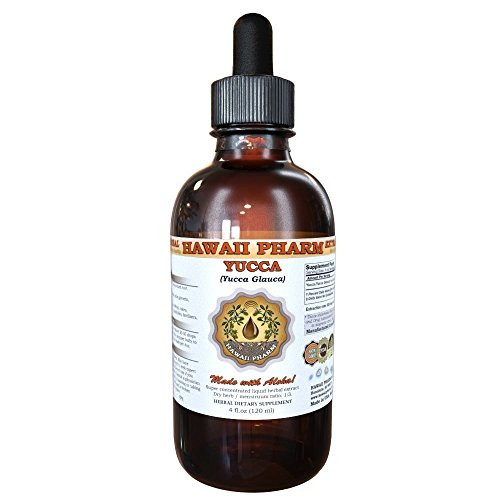 Yucca Liquid Extract Yucca Yucca Glauca Tincture Herbal Supplement Hawaii Pharm Made in USA 2 fl_oz