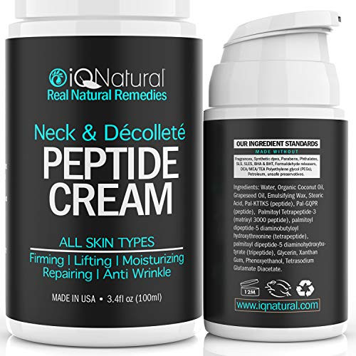 Neck Firming Cream Anti Aging Moisturizer for Neck   Decollete Double Chin Reducer Skin Tightening Cream 3_4 fl oz_