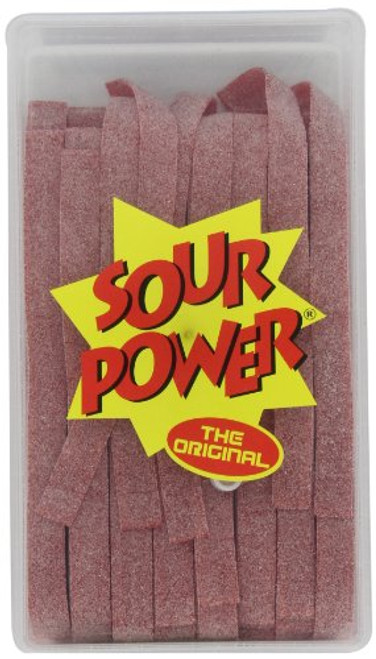 Sour Power Belts Watermelon 150-Count Belts 42_3-Ounce Tub