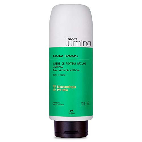 Natura - Linha Lumina Cabelos Cacheados - Creme de Pentear Brilho Intenso 300 Ml - Natura - Lumina Curly Hair Collection - Intense Shine Combing Cream 10_14 Fl Oz Natura - Linha Lumina Cabelos Cacheados - Creme de Pentear Brilho Intenso 300 Ml - Natura - Lumina Curly Hair Collection - Intense Shine Combing Cream 10_14 Fl Oz