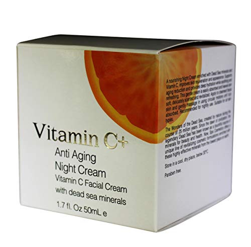 SPA Cosmetics Vitamin C Anti Aging Face Night Cream with Dead Sea Minerals SPA Cosmetics Vitamin C Anti Aging Face Night Cream with Dead Sea Minerals