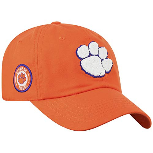 Top of the World Clemson Tigers Official NCAA Adjustable Orange Monsho Staple 4 Hat Cap 745268