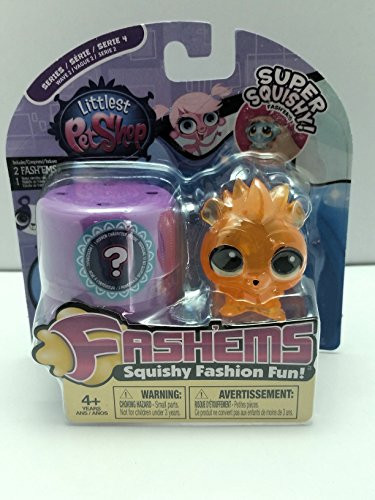 Littlest Pet Shop Crystal Fashems with Bonus Mystery Fashem and Carry Case Series 4