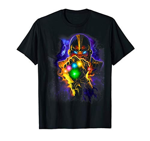 Marvel Thanos Powerful Glowing Infinity Gauntlet T-Shirt