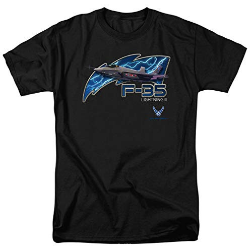 Popfunk U_S_ Air Force F-35 T Shirt   Stickers Large