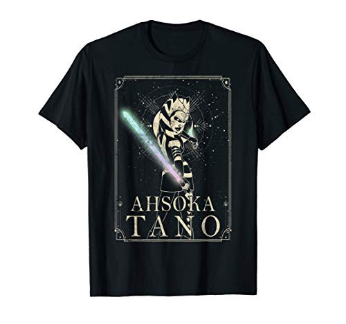 Star Wars The Clone Wars Ahsoka Tano Celestial Portrait T-Shirt