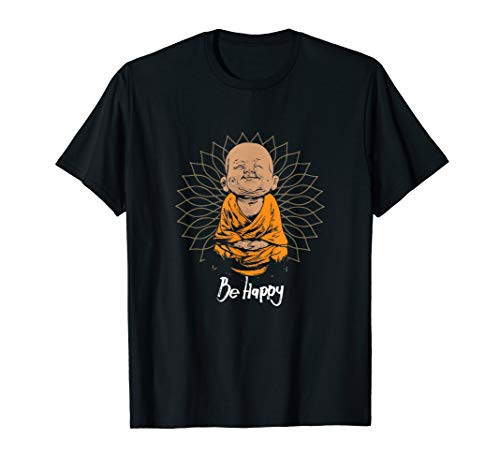 Happy Zen little baby Buddha tee shirt Mandala Tee gift idea T-Shirt Happy Zen little baby Buddha tee shirt Mandala Tee gift idea T-Shirt
