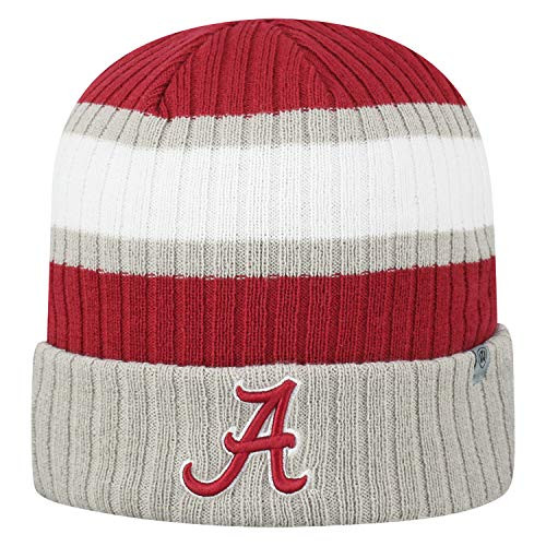 Top of the World NCAA Sub-Zero Cuffed Knit Beanie Hat-Alabama Crimson Tide