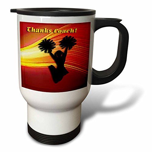 3dRose tm_16340_1 Labor Day Patriotic Eagle Travel Mug, 14-Ounce, Stainless Steel