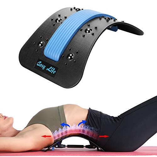 Back StretcherCosy Life Spine Deck Lower Back Stretcher Back Pain Relief Lumbar Support DeviceMulti-Level Spine Stretcher for Posture CorrectorHerniated DiscScoliosis