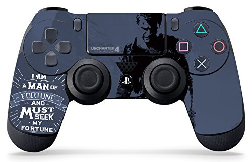 Controller Gear Uncharted 4 Fortune Seeker - PS4 Controller Skin - Officially Licensed - PlayStation 4
