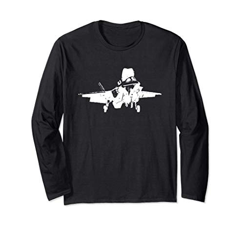 F-35 Lightning STOVL Fighter Jet Long Sleeve T-Shirt