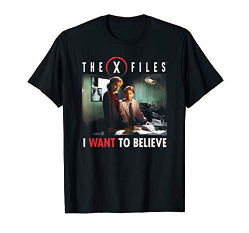 The X-Files Mulder Scully Believe at the Office T-Shirt