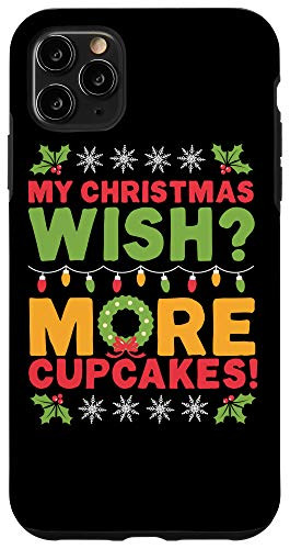 iPhone 11 Pro Max Funny Cupcake Christmas Case