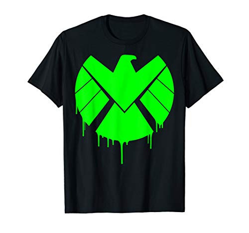 Marvel Agents of S_H_I_E_L_D_ Green Dripping Ooze T-Shirt