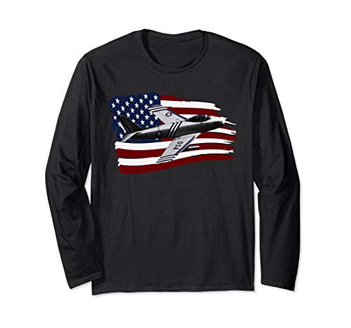 F-86 Sabre FIGHTER PLANE JET T SHIRT US flag USA Long Sleeve T-Shirt F-86 Sabre FIGHTER PLANE JET T SHIRT US flag USA Long Sleeve T-Shirt
