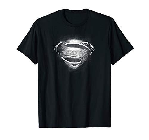 Superman Man of Steel Contrast Symbol T-Shirt