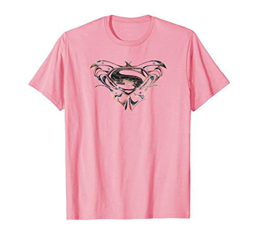 Superman Man of Steel Butterfly Logo T-Shirt