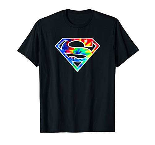 Superman Tie Dye Logo T-Shirt