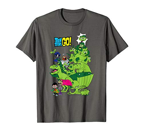Teen Titans Go Beast Boy Stack T-Shirt