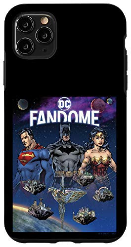 iPhone 11 Pro Max DC Fandome Wonder Woman Batman   Superman Logo Portrait Case