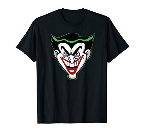 Batman The Brave and the Bold Animated Joker Head T-Shirt