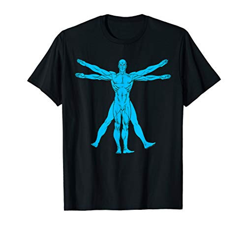 Watchmen Vitruvian Dr_ Manhattan T-Shirt