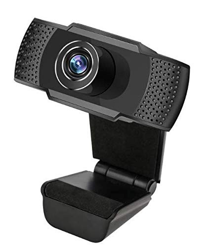 Webcam Computer Camera with Microphone for Desktop 1080P Webcam Full HD Widescreen USB Camera for PC Laptop Desktop Mac Video