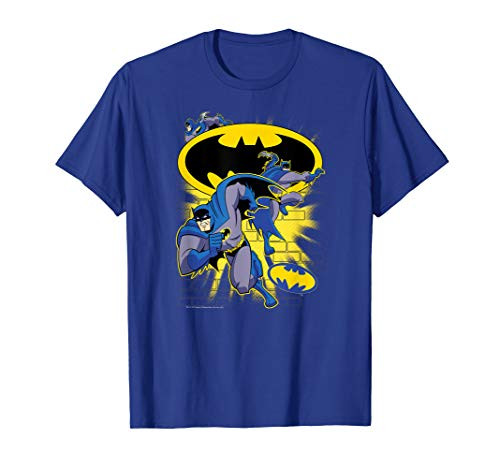 Batman The Brave and the Bold Action Collage T-Shirt