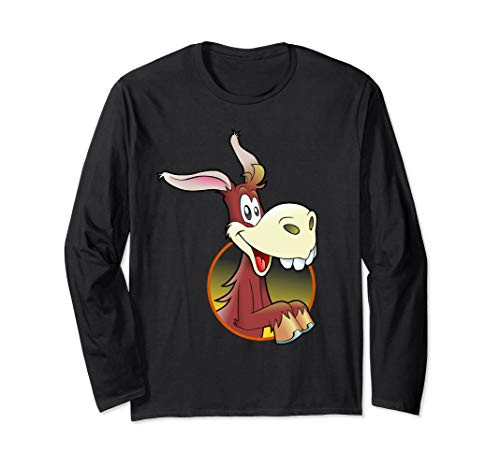 Smart Donkey Shirt Long Sleeve T-Shirt