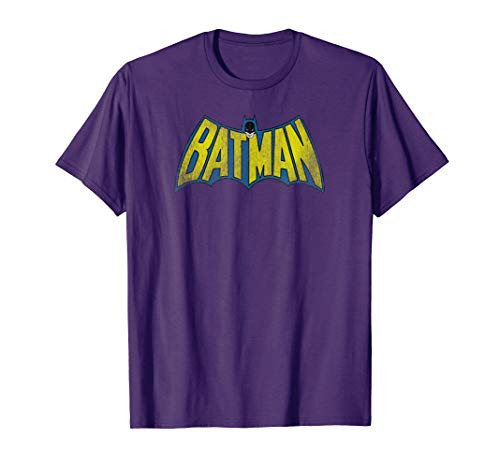 Batman Classic Logo Distressed T-Shirt