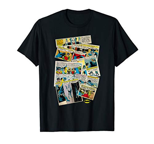 Batman 80 Years Layered Panels T-Shirt