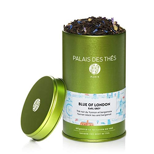 Palais des Thes Blue of London Earl Grey Tea 3_5oz Metal Tin